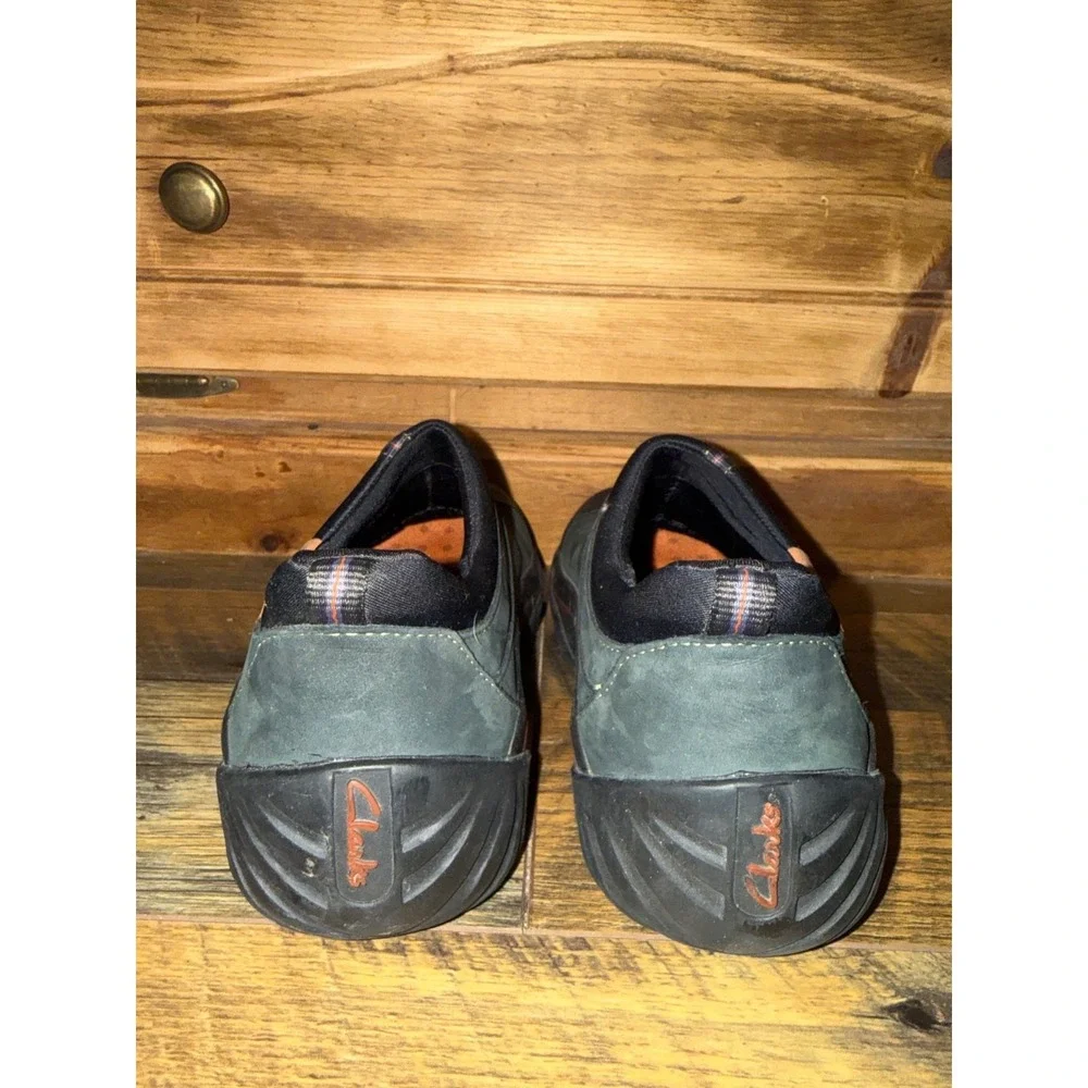 Clarks Muckers Black Leather Waterproof Hiking Shoes Size 6M
